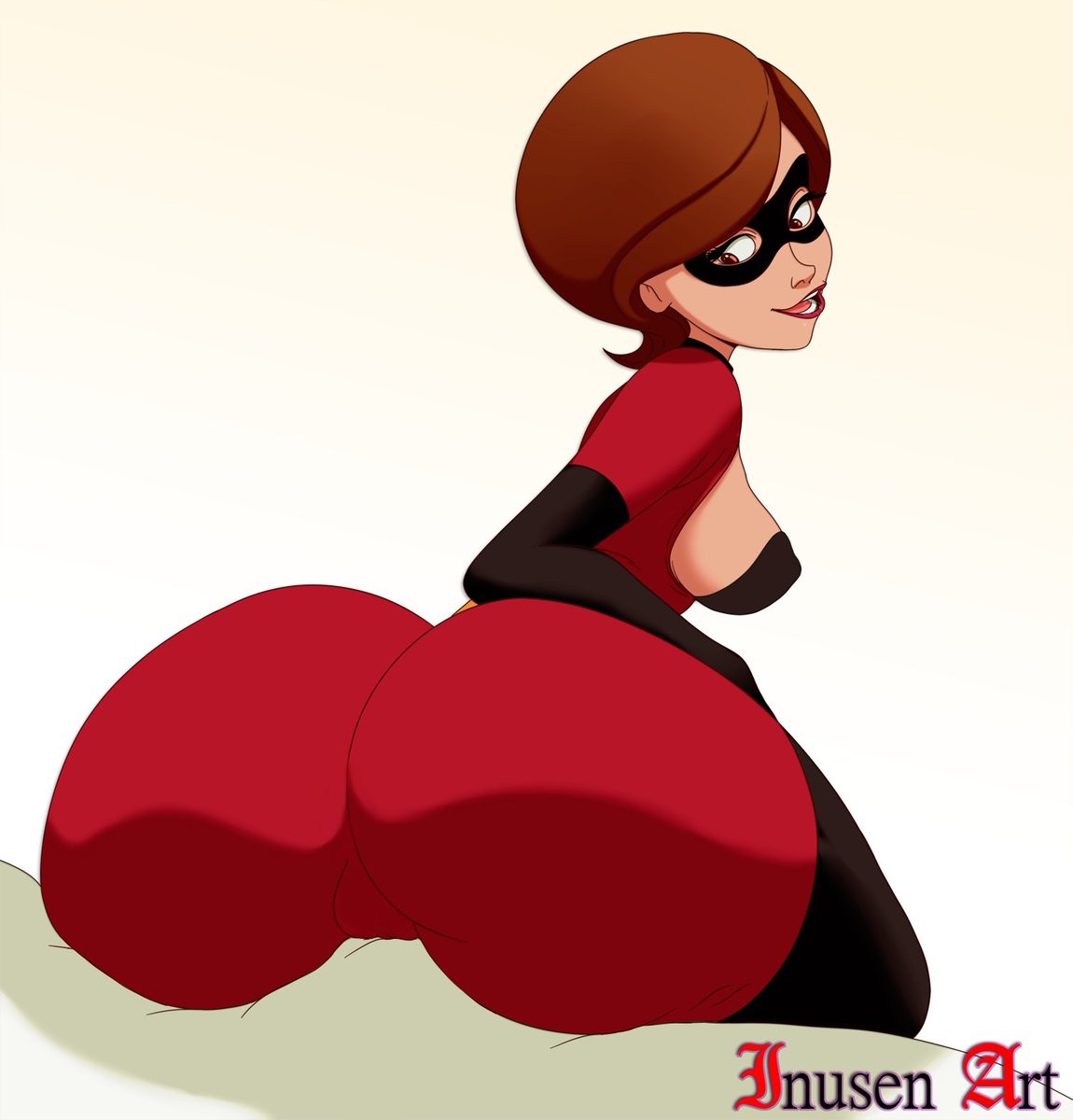 Elastigirl facesitting