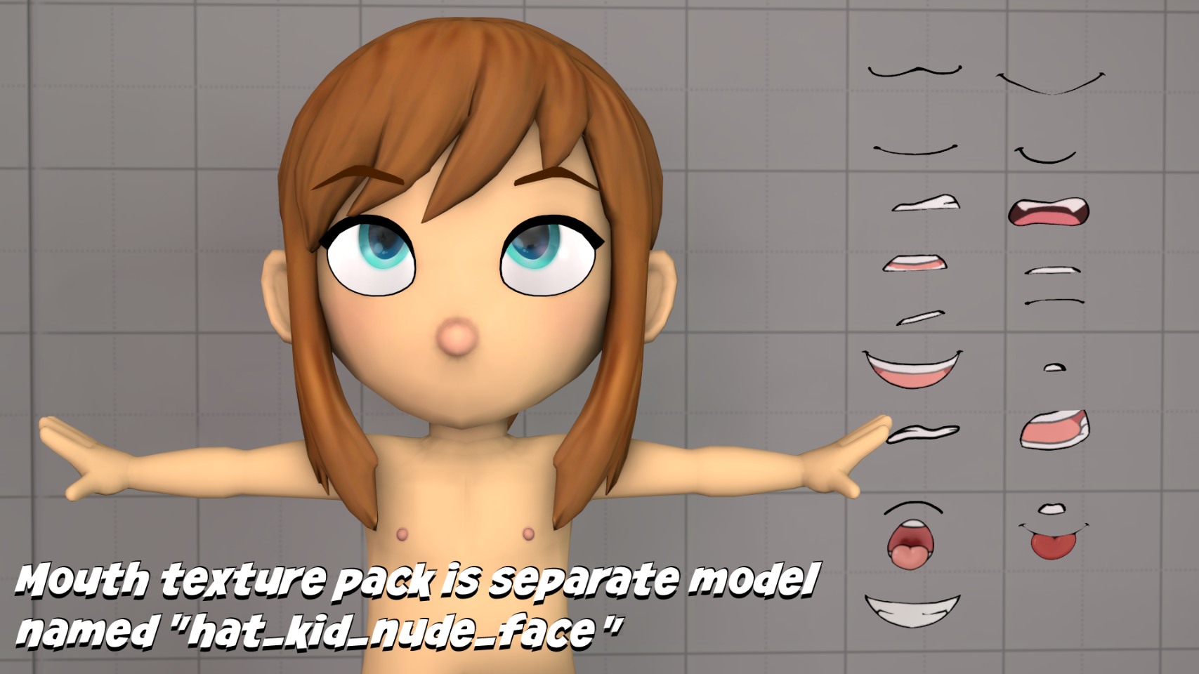 A hat in time nude mod