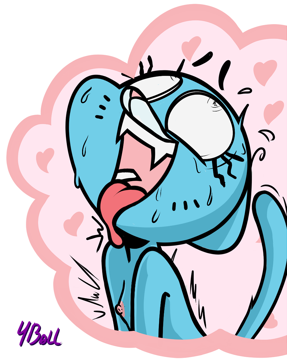 Sharing higher res of the ahegao Nicole I made for my last upload. also, go...