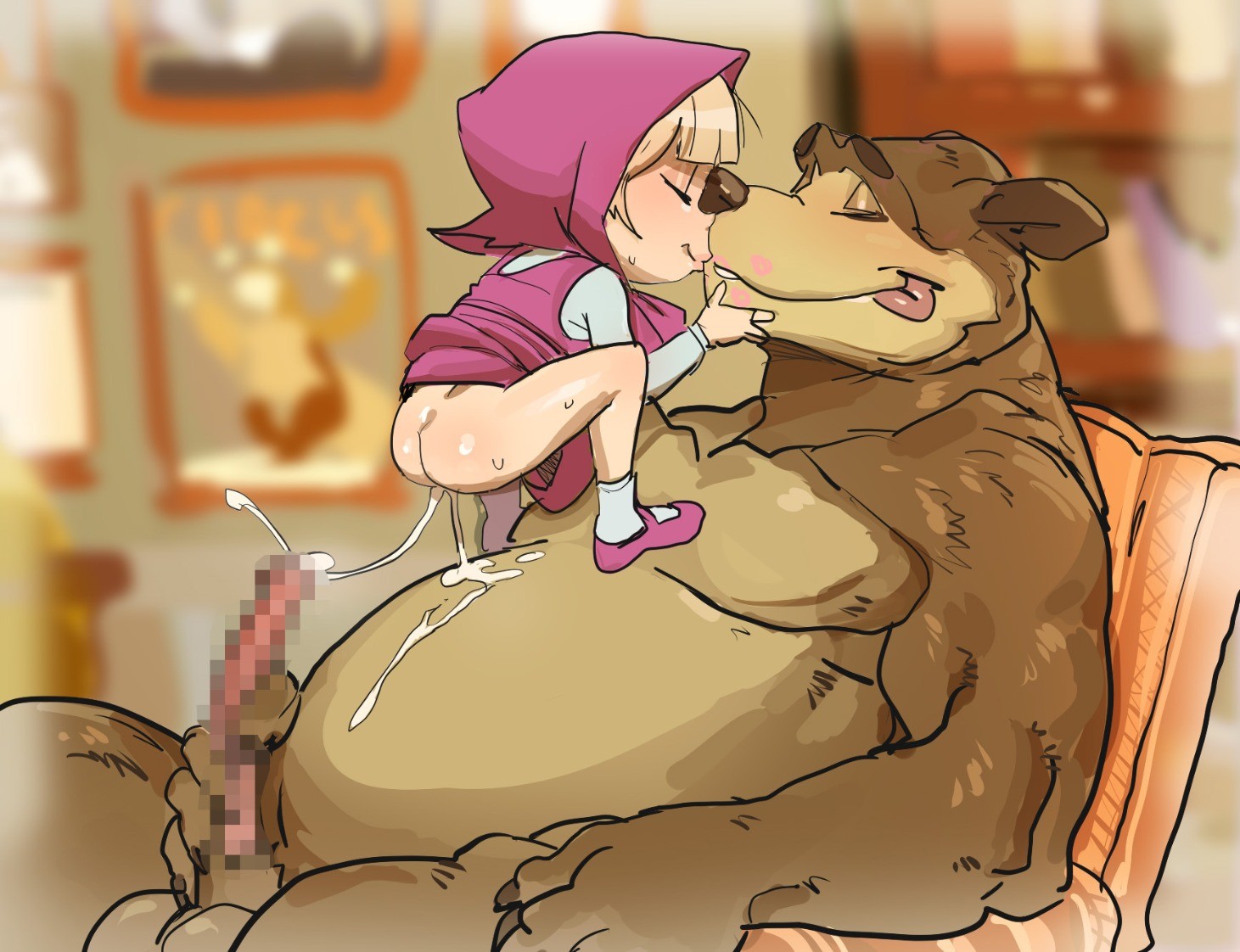 Masha and the bear r34
