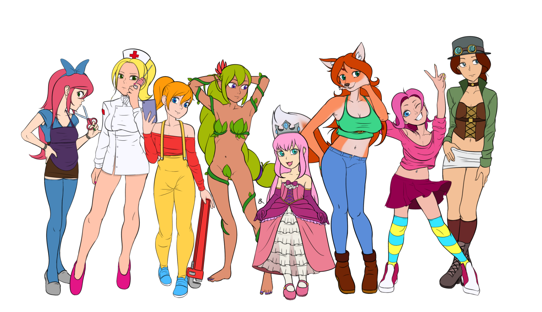 RasenXoru Productions: "Terraria NPC lineup 2" - 🔞 baraag.net