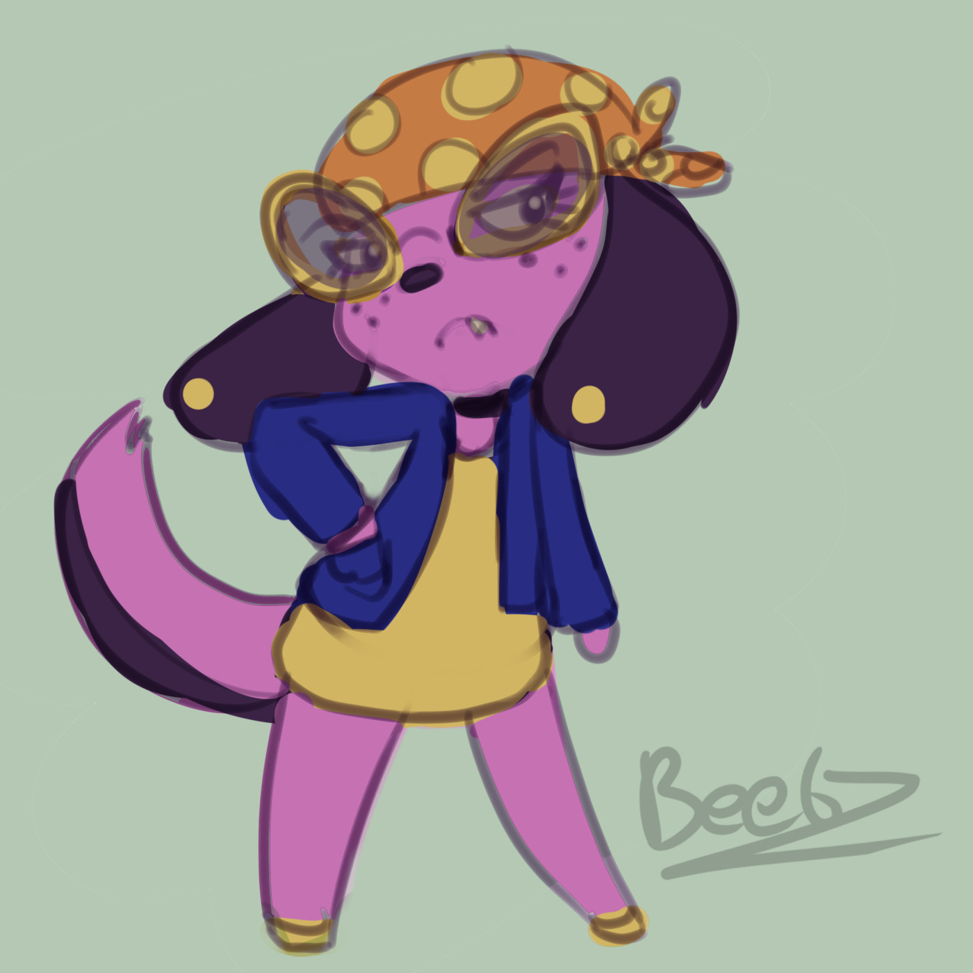 The Beebz YimYim Sassy ValentinaBellum OC Furry Baraag