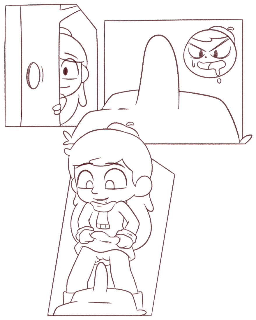 🥞 CasyTay :verified:: WIP of #Hilda and the rock com… - 🔞 baraag.net