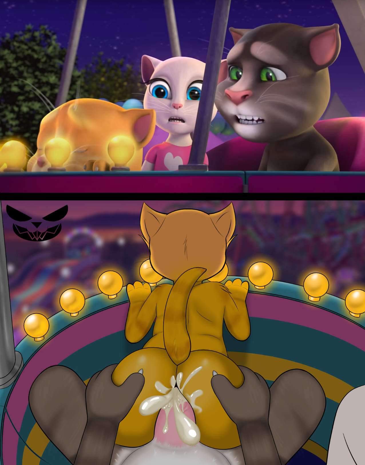 Talking tom and friends porn