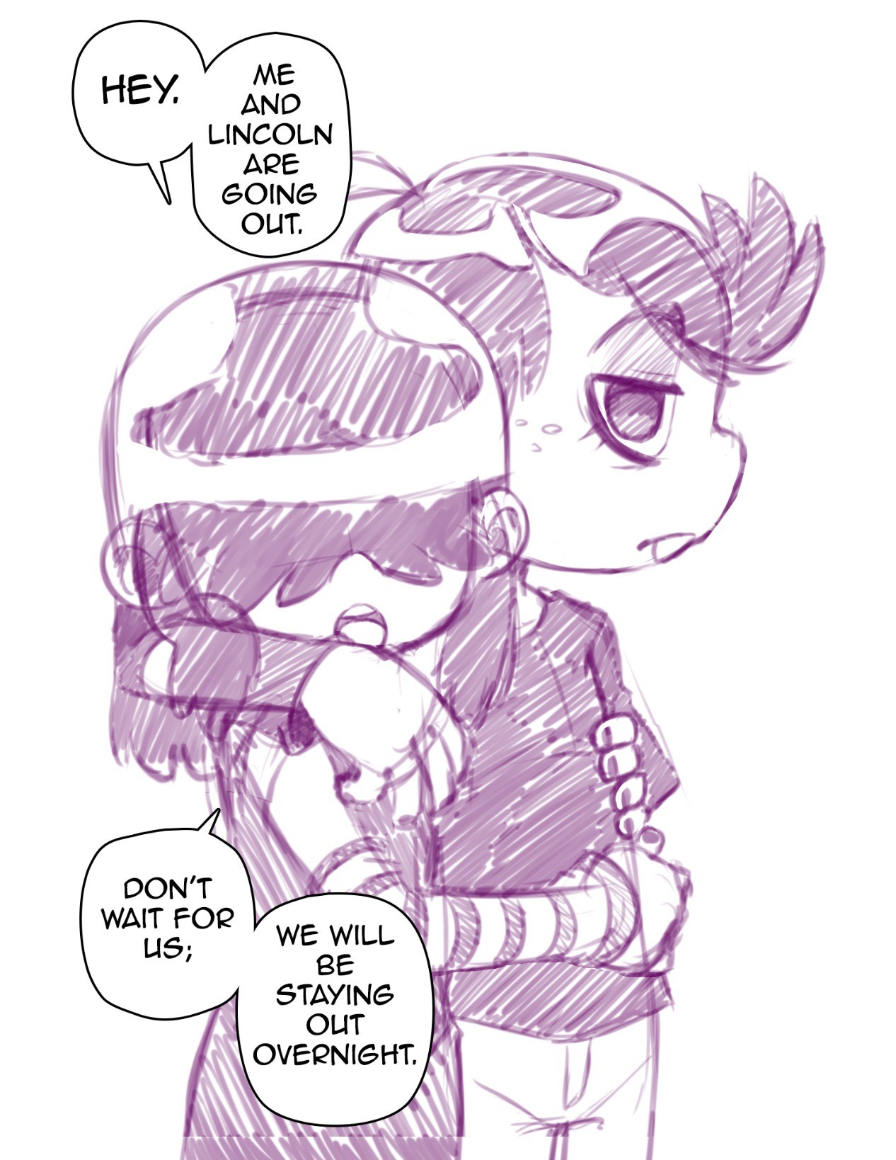 Silent-Sid 1992: The Loud House - Goth Lincoln … - 🔞 baraag.net