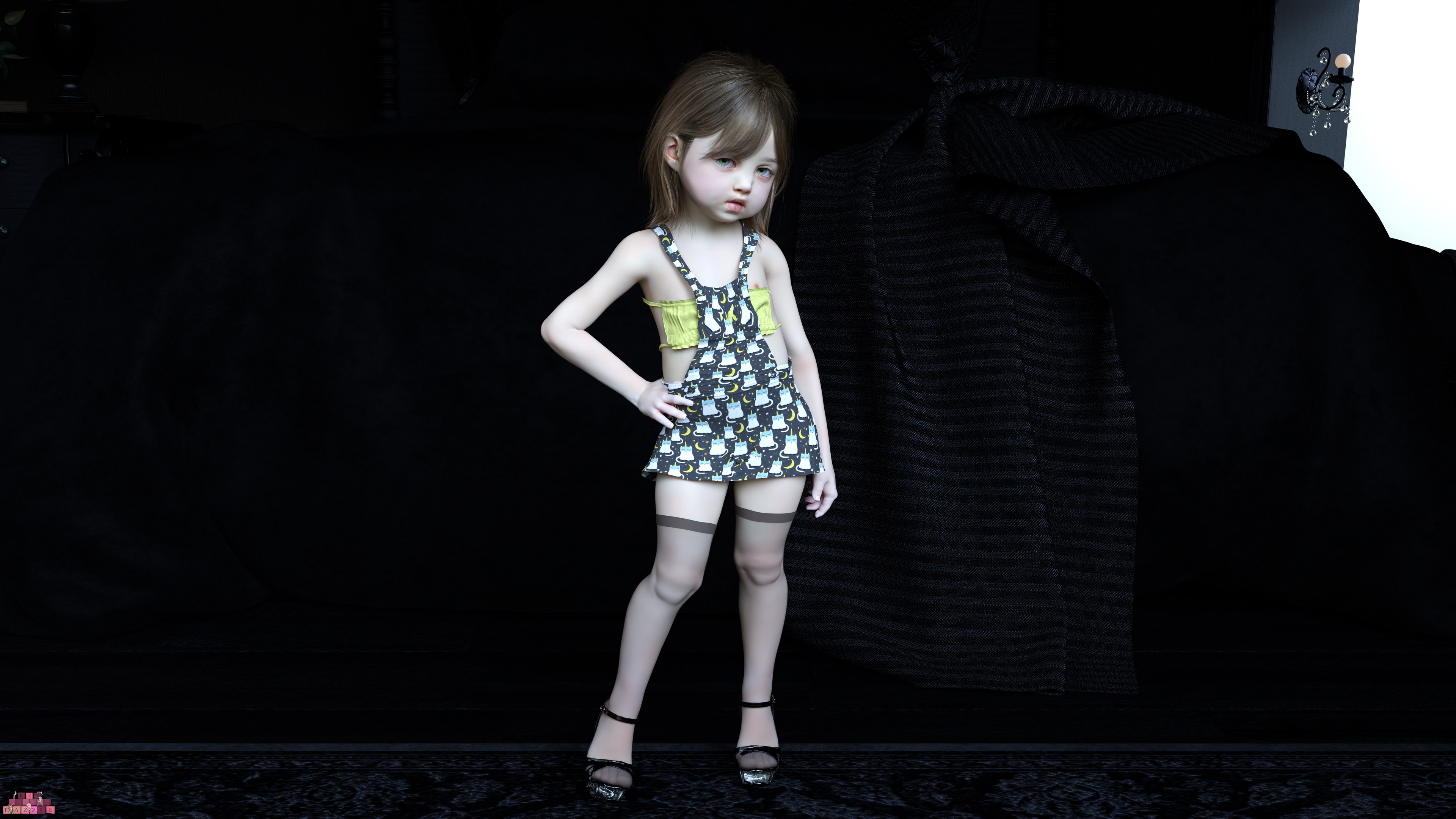 RenDazzle Sophisticated Pixies Set 1 Part 1 G9 4k From 8k 