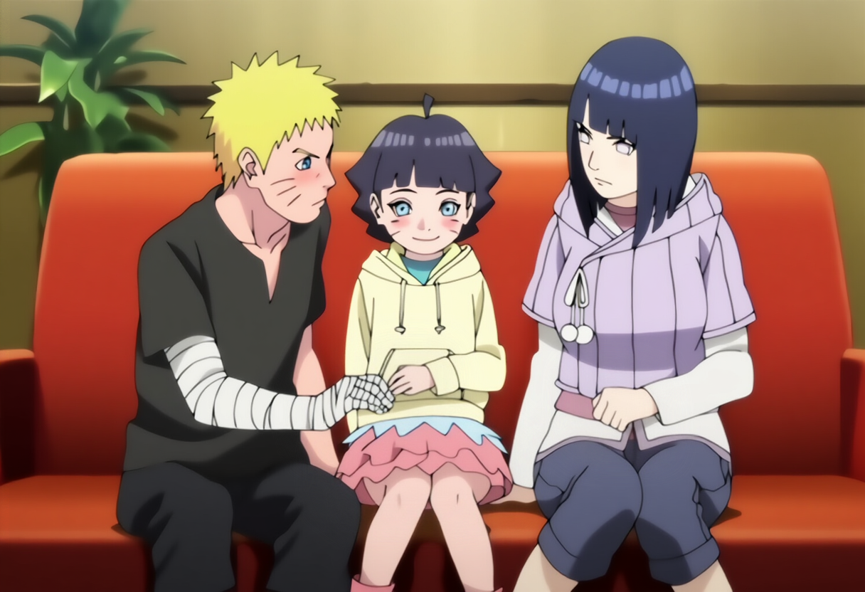 Blk9201: "Restoring the Uzumaki | Naruto & Himawari #AI #Na…" - 🔞 ...