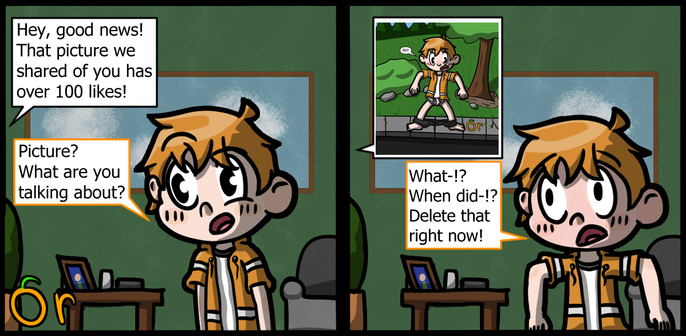 Posted media